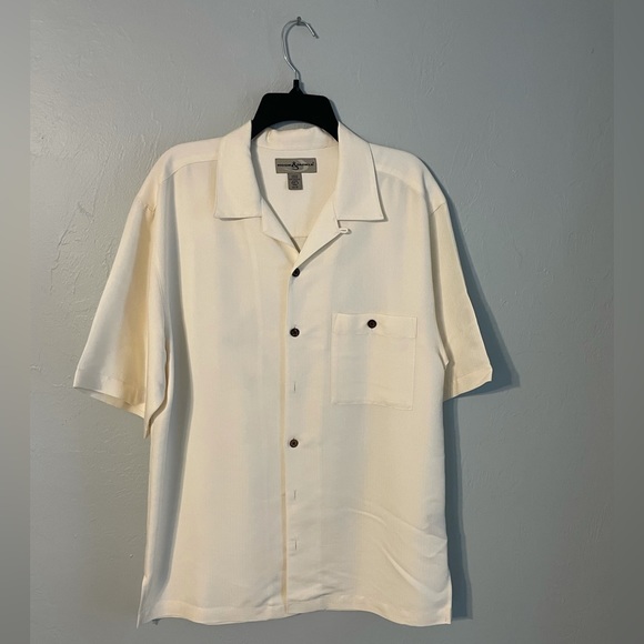 Medium Hook and Tackle Fish Marlin Button Down Casual Dress Shirt - Picture 3 of 3